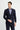  Koyu Lacivert Slim Fit Dar Kesim Yünlü Klasik Takım Elbise
