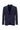 Koyu Lacivert Slim Fit Dar Kesim Yünlü Ekose Takım Elbise