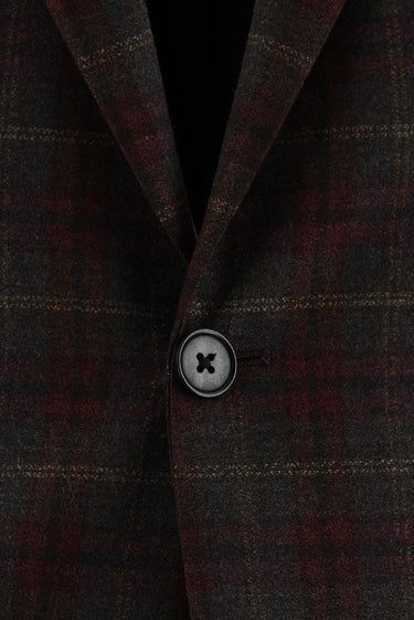  Küf Yeşili Regular Fit Yünlü Kombinli Takım Elbise