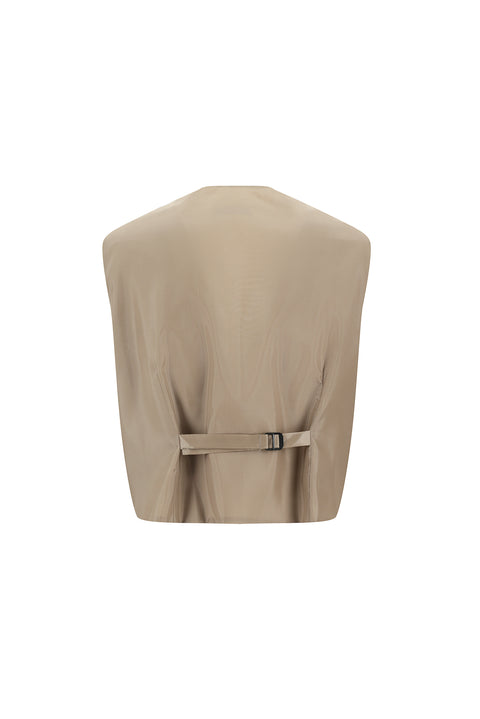 Koyu Vizon 6 Drop Regular Fit Standart Kesim Kombinli Yelekli Ekose Takım Elbise