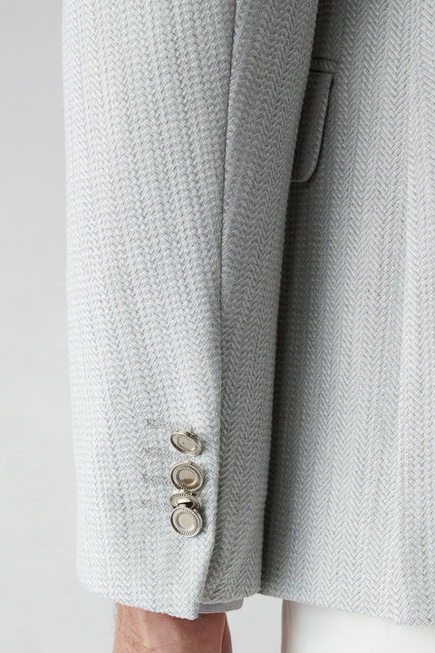 Medium Gray 6 Drop Regular Fit Standard Cut Blazer Jacket