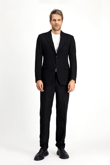  Siyah Regular Fit Klasik Ceket