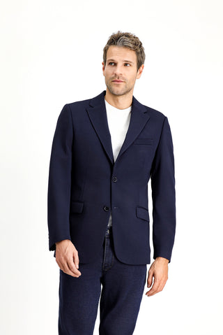  Koyu Lacivert Regular Fit Klasik Ceket