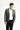 Koyu Füme Super Slim Fit Ekstra Dar Kesim Desenli Blazer Ceket