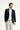 Koyu Lacivert Slim Fit Dar Kesim Yünlü Blazer Ceket