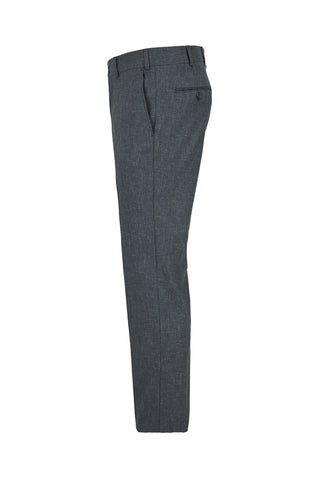  Orta Füme 6 Drop Regular Fit Standart Kesim Keten Karışımlı Klasik Kumaş Pantolon