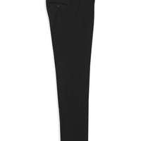 Siyah Relaxed Fit Rahat Kesim Klasik Kumaş Pantolon