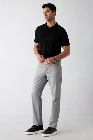  Açık Gri Regular Fit Standart Kesim Kanvas / Chino Pantolon