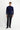 Siyah Slim Fit Dar Kesim Desenli Flanel Klasik Pantolon