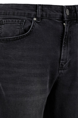  Siyah Regular Fit Standart Kesim 5 Cep Denim Pantolon