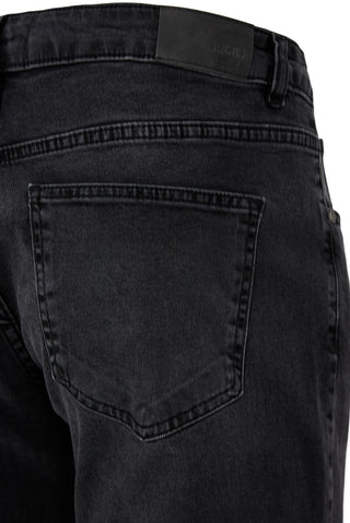  Siyah Regular Fit Standart Kesim 5 Cep Denim Pantolon
