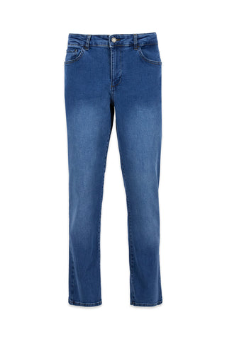  Uçuk Mavi Regular Fit Standart Kesim 5 Cep Denim Pantolon