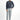 Orta Gri Slim Fit Dar Kesim Kanvas / Chino Pantolon