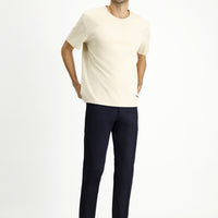 Koyu Lacivert Slim Fit Dar Kesim Kanvas / Chino Pantolon
