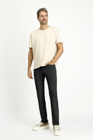  Koyu Antrasit 6 Drop Regular Fit Standart Kesim Kanvas / Chino Pantolon