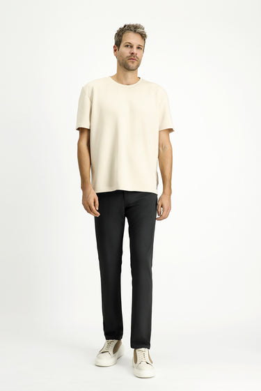  Koyu Antrasit Slim Fit Dar Kesim Kanvas / Chino Pantolon