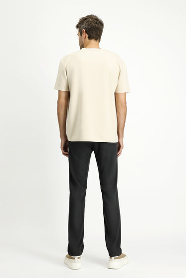 Koyu Antrasit 4 Drop Relaxed Fit Rahat Kesim Kanvas / Chino Pantolon