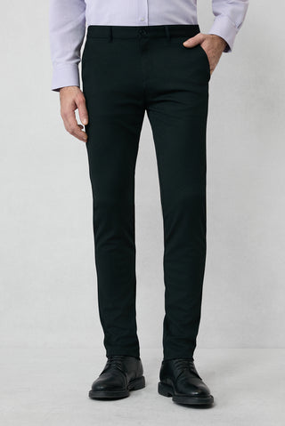  Siyah Regular Fit Standart Kesim 4 Mevsim Esnek Chino Spor Pantolon