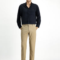 Light Beige 6 Drop Regular Fit Standard Cut 4 Seasons Flexible Chino Sport Pants