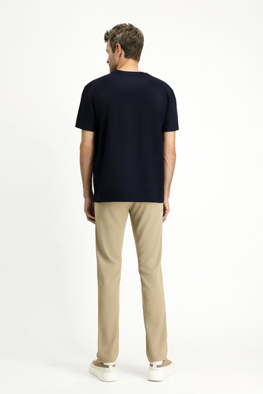 Açık Bej 6 Drop Regular Fit Standart Kesim Kanvas / Chino Pantolon