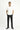 Koyu Antrasit Slim Fit Dar Kesim Kanvas / Chino Pantolon