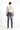 Orta Gri Slim Fit Dar Kesim Likralı Denim Pantolon