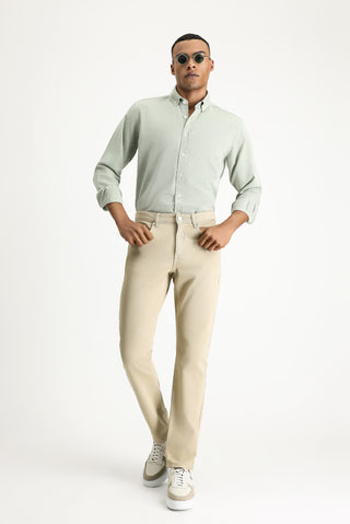  Camel 6 Drop Regular Fit Standart Kesim Denim Pamuk Pantolon