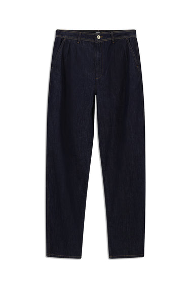  Koyu Lacivert Slim Fit Dar Kesim Pamuk Denim Pantolon