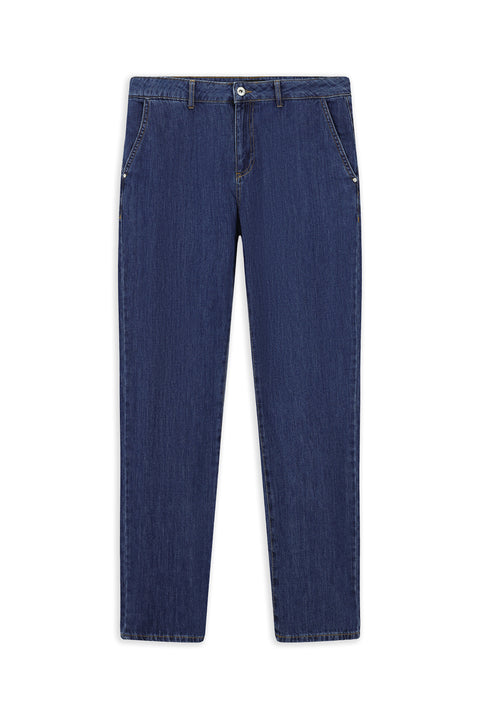 Açık Mavi Regular Fit Standart Kesim Pamuk Denim Pantolon