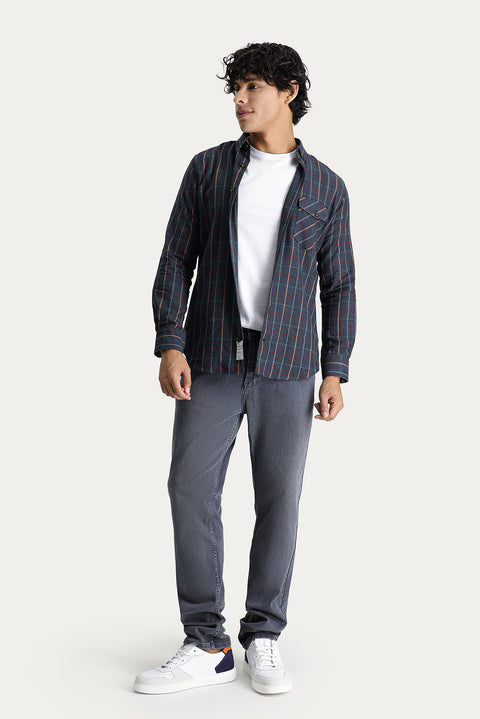 Açık Vizon 6 Drop Regular Fit Standart Kesim Likralı Denim Pantolon