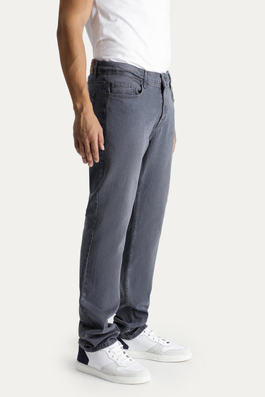 Açık Vizon Regular Fit Likralı Denim Pantolon