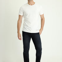 Siyah Super Slim Fit Ekstra Dar Kesim Likralı Denim Pantolon