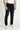 Siyah Super Slim Fit Ekstra Dar Kesim Likralı Denim Pantolon