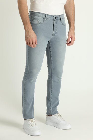 İndigo Super Slim Fit Ekstra Dar Kesim Likralı Denim Pantolon