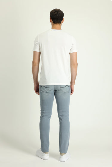 İndigo Super Slim Fit Ekstra Dar Kesim Likralı Denim Pantolon