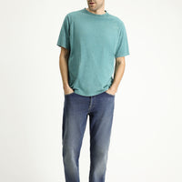 İndigo Regular Fit Likralı Denim Pantolon