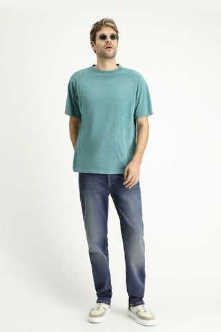  ?ndigo 6 Drop Regular Fit Standart Kesim Likral? Denim Pantolon-Ki??l?