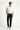 Siyah Super Slim Fit Ekstra Dar Kesim Likralı Denim Pantolon
