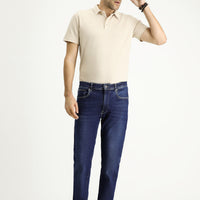 İndigo Super Slim Fit Ekstra Dar Kesim Likralı Denim Pantolon