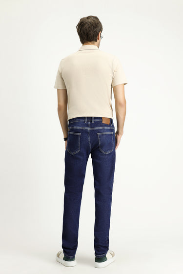 İndigo Super Slim Fit Ekstra Dar Kesim Likralı Denim Pantolon
