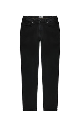  Siyah 6 Drop Regular Fit Standart Kesim Likralı Denim Pantolon