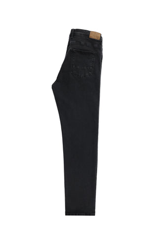  Orta Antrasit 6 Drop Regular Fit Standart Kesim Likralı Denim Pantolon