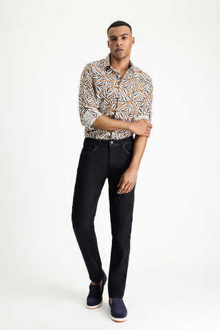  Koyu Lacivert Super Slim Fit Ekstra Dar Kesim Likralı Denim Pantolon