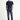 Koyu İndigo Regular Fit Likralı Denim Pantolon