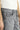 Orta Gri Slim Fit Dar Kesim Likralı Denim Pantolon