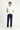  Orta Lacivert Regular Fit Likralı Denim Pantolon