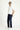 Orta Lacivert Regular Fit Likralı Denim Pantolon