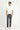 Orta Füme Regular Fit Likralı Denim Pantolon