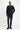 Siyah Regular Fit Likralı Denim Pantolon