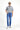 İndigo Slim Fit Dar Kesim Likralı Denim Pantolon